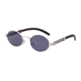 thumbnail image 1 of Retro Small Round Metal Frame Sunglasses for Small Faces, UV400 Protection, Ideal for Parties, Travel, and Fishing, 1 of 4