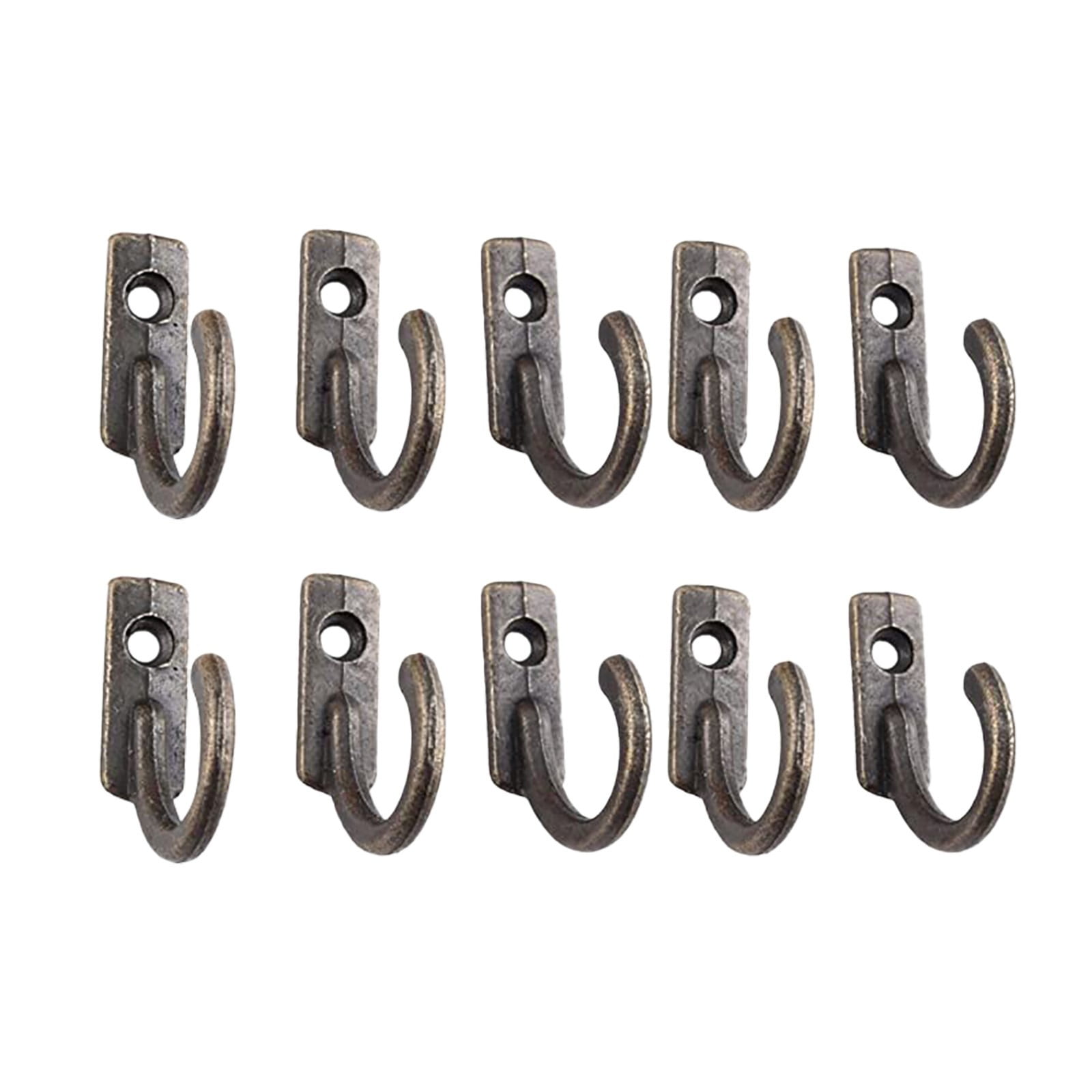 Retro Small Wall Coat Hooks: Antique Design, Vintage Look, Easy