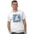thumbnail image 1 of Retro Smurf Cool 90s Graffiti Vibes Men's Graphic T Shirt Tees Brisco Brands 5X, 1 of 4
