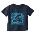 thumbnail image 1 of Retro Smurf Cool 90s Graffiti Vibes Toddler Boy Girl T Shirt Infant Toddler Brisco Brands 7T, 1 of 6