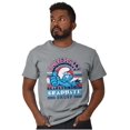 thumbnail image 1 of Retro Smurf University Graduate Men's Graphic T Shirt Tees Brisco Brands M, 1 of 6