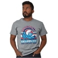 thumbnail image 1 of Retro Smurf University Graduate Unisex Plus Size Graphic Tee Brisco Brands 4X, 1 of 3