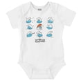 thumbnail image 1 of Retro Smurfs 80s Cartoon Characters Romper Boys or Girls Infant Baby Brisco Brands 18M, 1 of 7