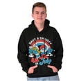 thumbnail image 1 of Retro Smurfs Cartoon 4th of July Unisex Plus Size Hoodie Brisco Brands 5X, 1 of 5