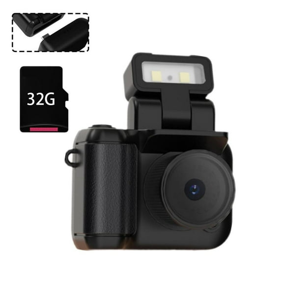 Retro Snap Camera, Nostalgic Camera, Mini Camera, Tiny Nostalgic Camera, Retro Snap Mini Camera, Retro Snap Digital Camera, 1080P Hd Mini Camera with LED Flash Light K0U5