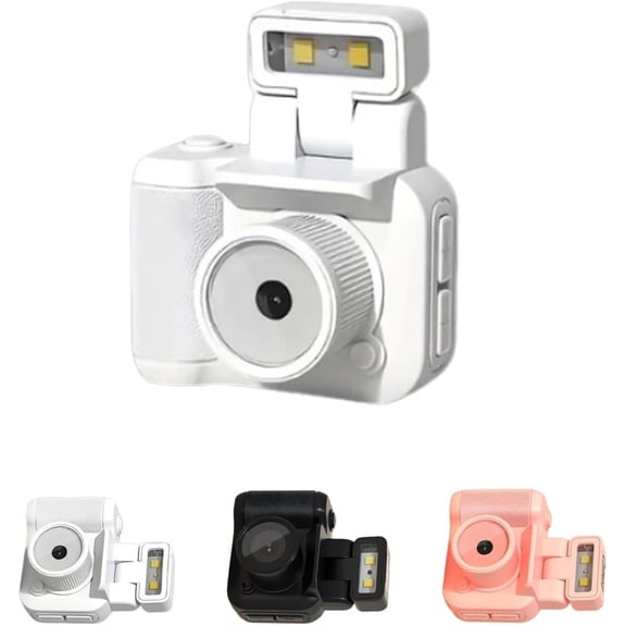 Retro Snap Camera,Retrosnap Mini Camera, Miniretroflex Nostalgic Camera,Mini Camera Keychain,Tiny Nostalgic Camera for Vlogging Life Recording