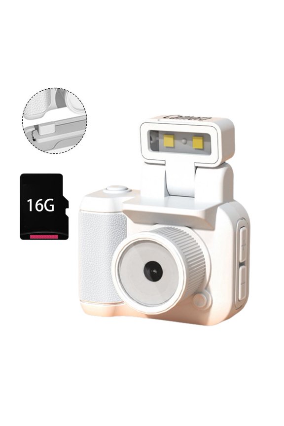 Digital Camera, 1080p Hd Mini Camera with Led Flash Light, Camera Thumb Recorder Travel Digital Video Z0P6
