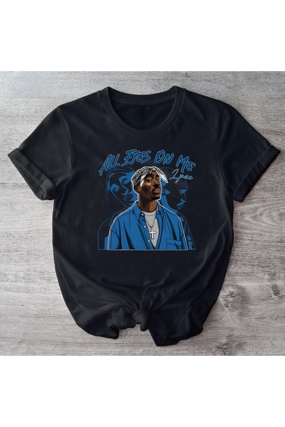 Retro Sneaker Match Industrial Blue Unisex Shirt, Vintage Rap Legend Inspired Royal Graphic Tee-TH29840
