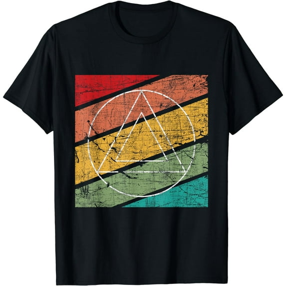 Retro Sobriety Anniversary Sober AA NA Recovery T-Shirt mens t shirt,black,women,funny,misfits,men,journey