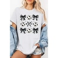 thumbnail image 1 of Retro Soccer Bow Graphic Heavy Cotton Tee, 1 of 10