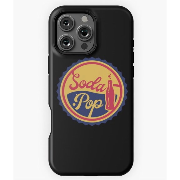 Retro Soda Pop Graphic Design - Chic Phone M97 M0898 Phone Case for iPhone 17 16 15 14 13 12 11 Pro Max