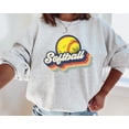 thumbnail image 1 of Retro Softball Sweatshirt, Softball Shirt, Softball Crewneck, Softball Shirts, Softball Gift, Cute Softball Shirts, Softball Sweater TSHIRT All Size S-5XL, 1 of 5