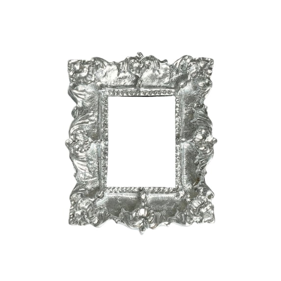 Retro Solid Color Resin Small Photo Frame,Mini Home Ornament – Durable Material for Indoor & Outdoor Display,Thoughtful Gift Choice