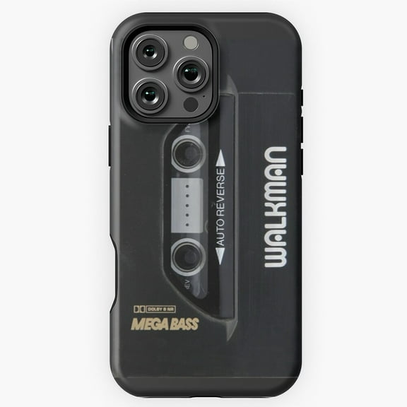 Retro Sony Walkman Style Phone Case for iPhone 16 15 14 13 12 11 Pro Max M890022