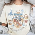 thumbnail image 1 of Retro Sorcerer Mickey Fantasia Shirt Disney Magic Tee Wizard Mickey Vintage Aesthetic Shirt Fantasmic Castle Coquette Style Disney Tee Gift, S-5XL Shirt, 1 of 4