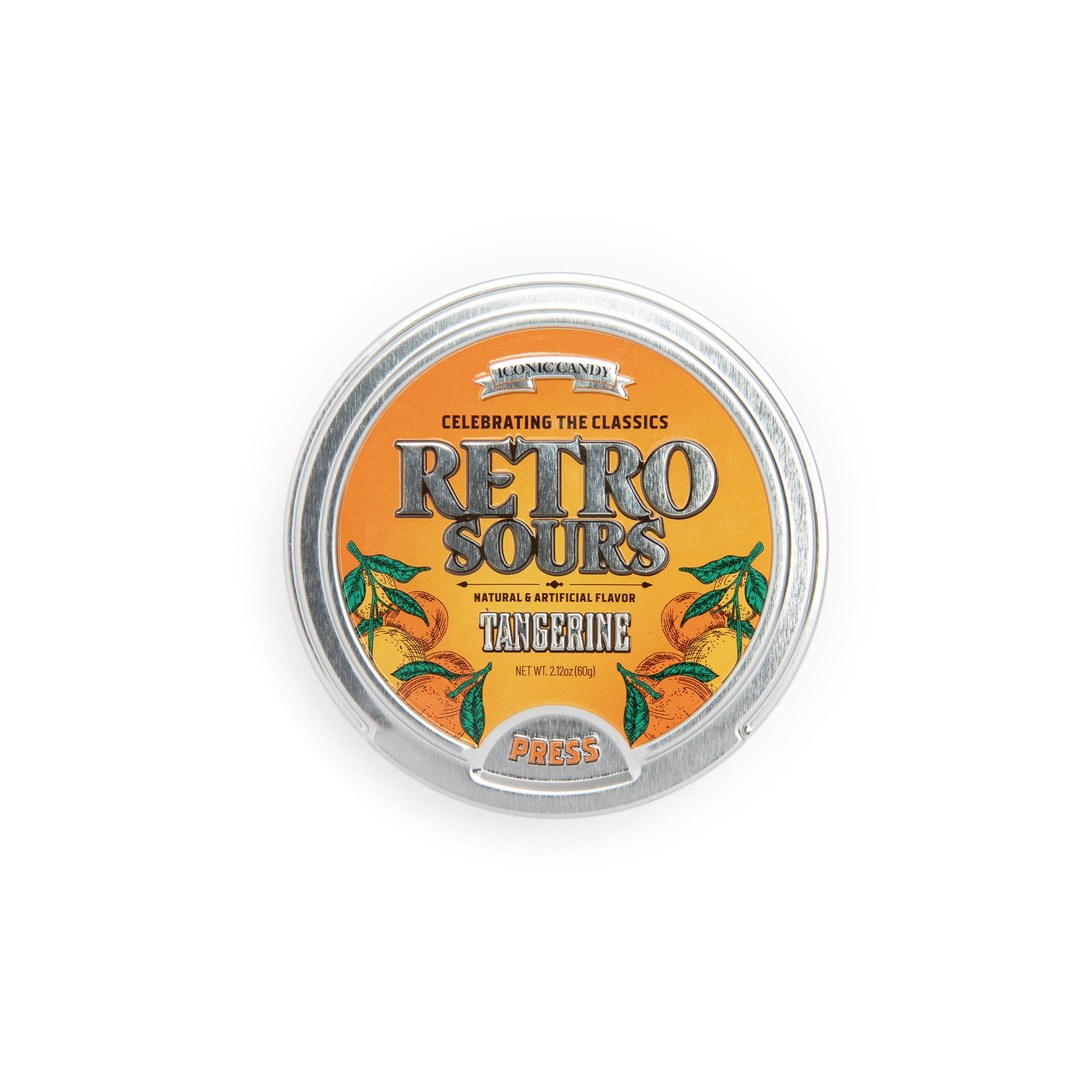 Retro Sours Tangerine 2.12oz Tin