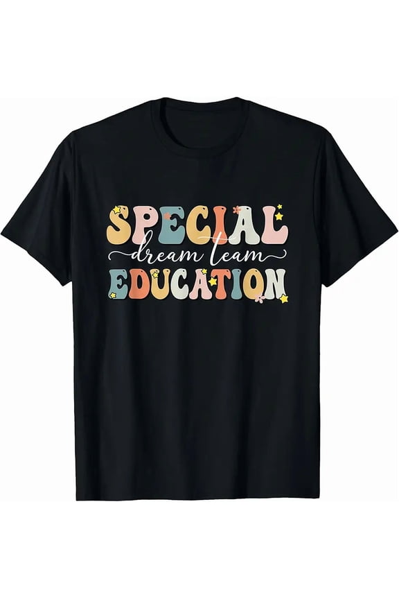 Retro Special Education Dream Team Unisex Graphic T-Shirt