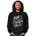 thumbnail image 1 of Retro Speed League Pro Racing Racecar Unisex Plus Fleece Graphic Hoodie Brisco Brands 2X, 1 of 3