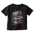 thumbnail image 1 of Retro Speed League Pro Racing Racecar Toddler Boy Girl T Shirt Infant Toddler Brisco Brands 5T, 1 of 5