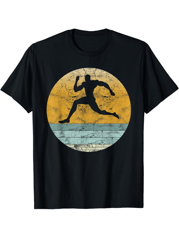 Retro Sprinter Vintage Style Running Sport for Men & Women T-Shirt