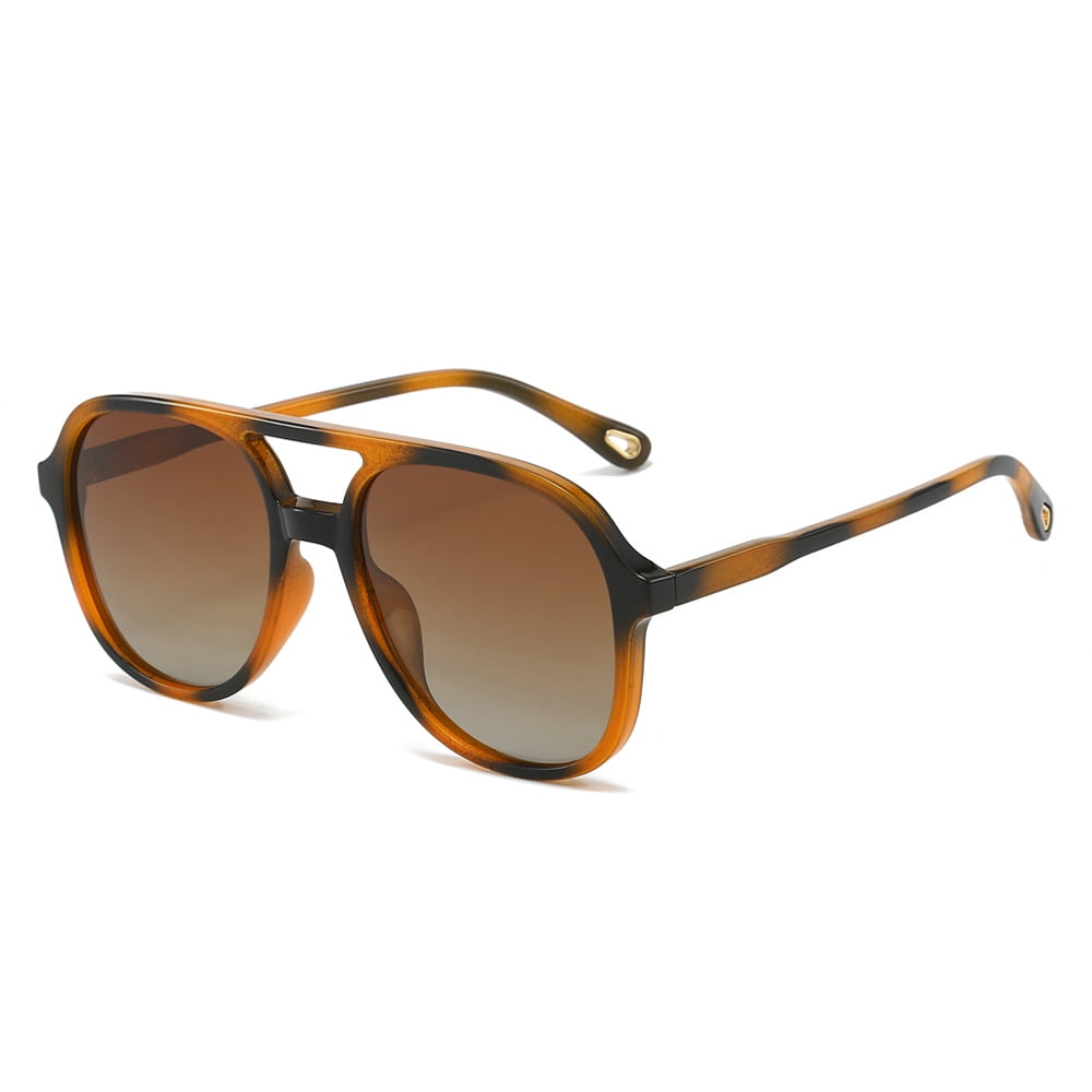 007 ヴィンテージ　80s 70s 60s Retro Square Aviator Sunglasses for Womens Mens Vintage 70s Double