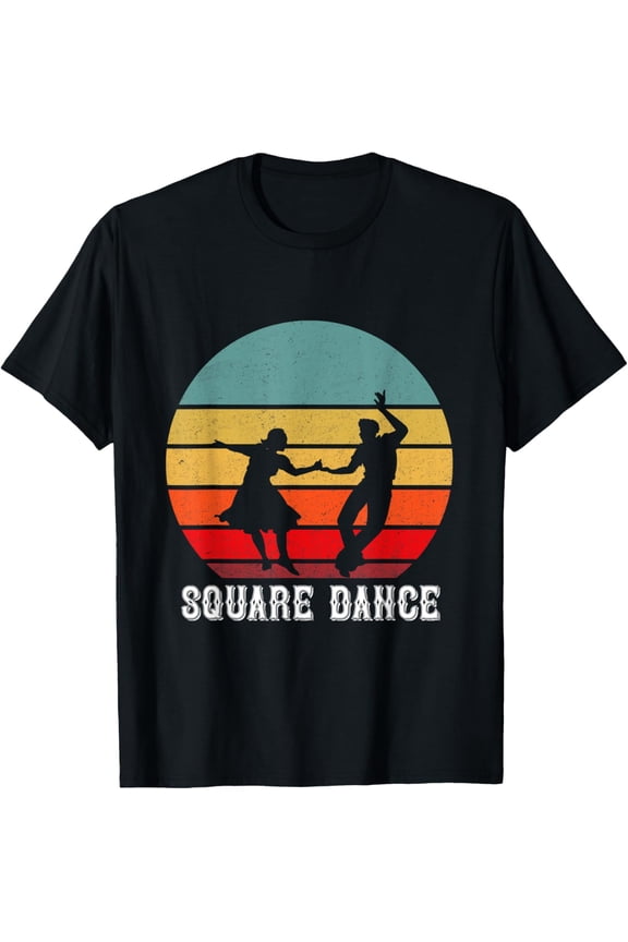 Retro Square Dancer Vintage Square Dancing Square Dance T-Shirt