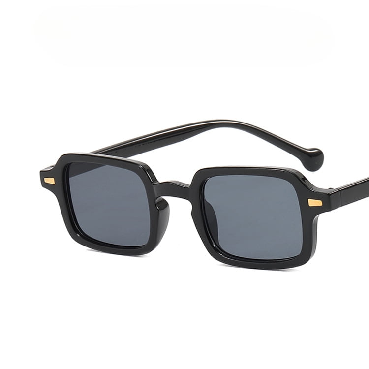 Retro Rectangle Polarized Sunglasses for Women Men Vintage Shades Classic Amazon.com: KUGUAOK Retro Rectangle Sunglasses Women and Men  main image 3