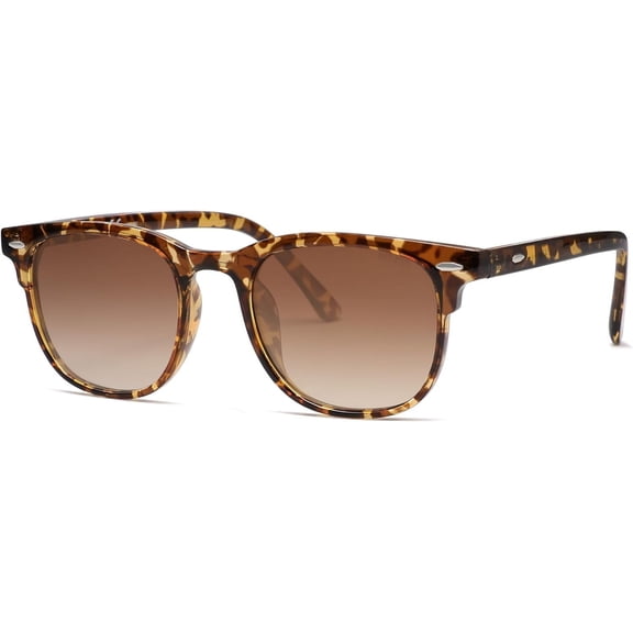 Retro  Square Polarized Sunglasses for Women Men UV Protection Lens TR90 Frame Sunglasses SJ2112