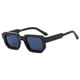 thumbnail image 1 of Women Retro Square Sunglasses Thick Frames Small Fashion Design Sun Protection Travel Driving Parties Antiques, 1 of 4
