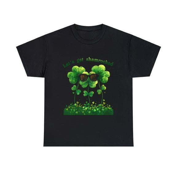 Retro St Patty's Day Shirt, Lets Get Lucked Up, Lucky Shirt ID-0216-TYBY