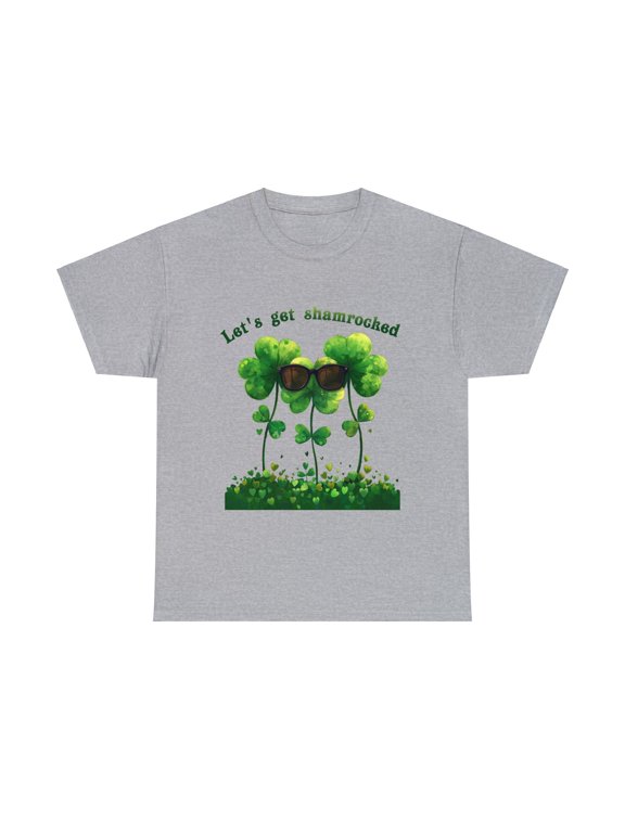 Retro St Patty's Day Shirt, Lets Get Lucked Up, Lucky Shirt ID-0216-TYBY