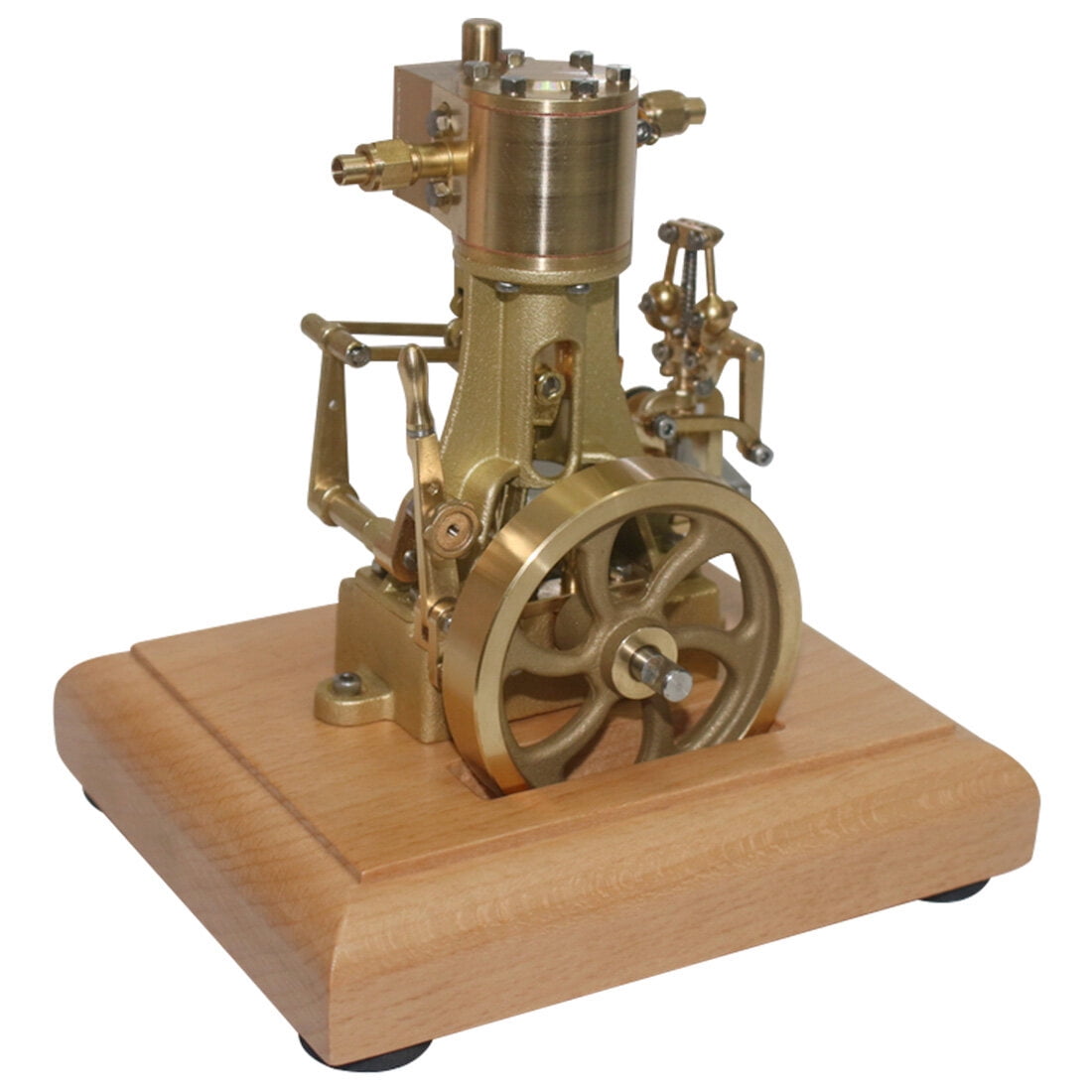 Retro Steam Engine Model Kits, 1.85CC Vertical Single-Cylinder ...