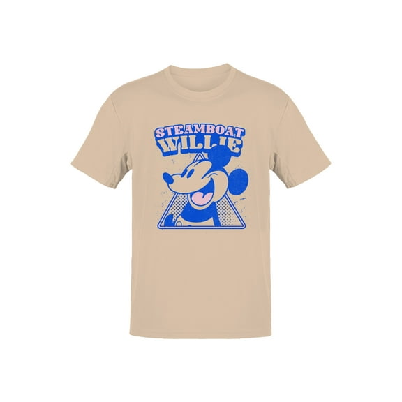 Retro Steamboat Willie Design Men's T-shirt