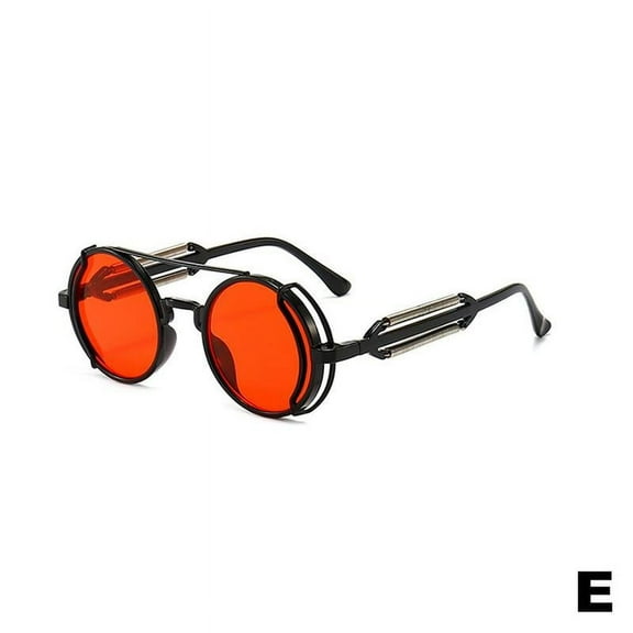 Retro Steampunk Sunglasses Round Metal Circle Glasses Accessories