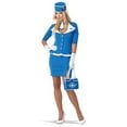 thumbnail image 1 of Retro Stewardess Women's Costume, 1 of 2