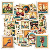Retro Stickers Travel Stickers Adventure Stickers for Luggage Suitcase