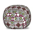 thumbnail image 1 of Retro Storage Toy Bag Chair, Illustration of Ukrainian Pattern Ornament Traditional Borders and Slovenian, Stuffed Animal Organizer Washable Bag, Small Size, Multicolor, by Ambesonne, 1 of 3