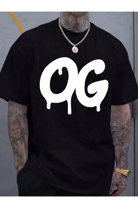 Retro Streetwear Classic Statement Vintage OG Logo Graphic Unisex T-Shirt, S - 5XL