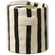 Retro Striped Hand-Painted Ceramic Mark Hand-Held Cup Heat-Resistant Non-Slip Double-Enjoy Cup for Milk Coffee Juice Latte Hot Cold Drinks Valentine's Day Mother's Day Christmas Gift Drinkware