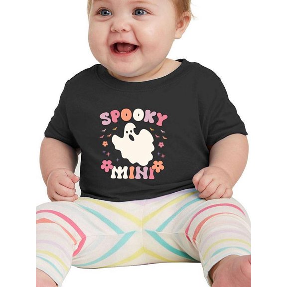 Retro Styke Spooky Mini T-Shirt Infant -Image by Shutterstock,  24 Months
