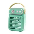 thumbnail image 1 of Retro Style 2-In-1 Handheld Fan And Mist Humidifier, Portable Usb Rechargeable Desktop Fan For Hot Summer Days, Combines Fan And Mist Spray For Instant Cool Refreshing Effect,, 1 of 7