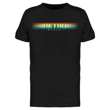Retro Style  3d Effect T-Shirt Men -Image by Shutterstock, Male Large