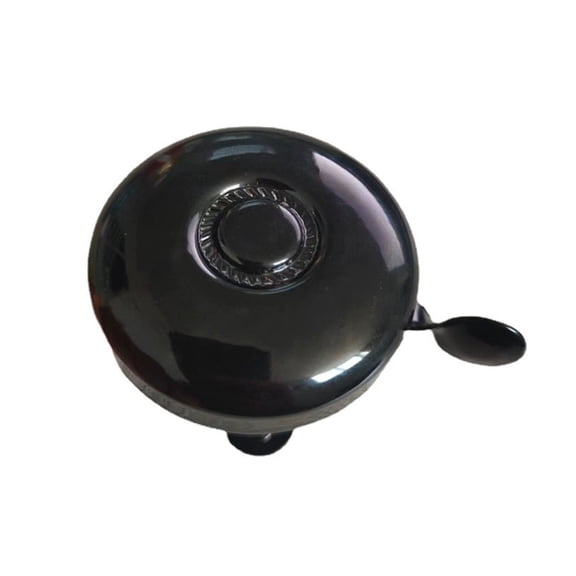 Retro Style Bicycle Bell Sturdy Metal Construction Loud Audible Alert Easy Mount Design for Adult Cycling Mountain Road Bikes Handlebar Ring Safety Warning Bell Black