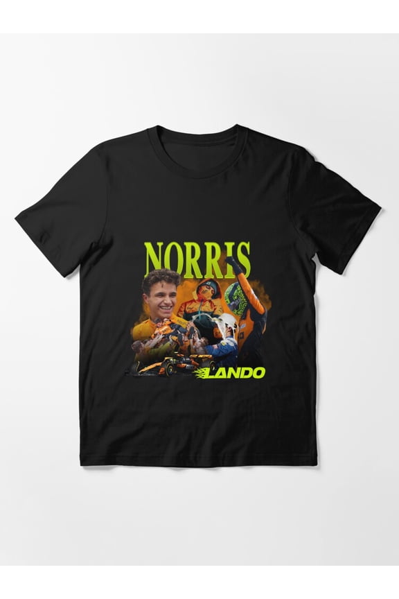 Retro Style British Driver LN4 Fan Apparel Essential Formula One Unisex T-Shirt up to Size 5XL