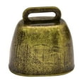 thumbnail image 1 of Retro Style Cow Bell Premium Cow Bell Ringing Tiny Loud Bells Metal Cowbells For Bronze Color, 1 of 8