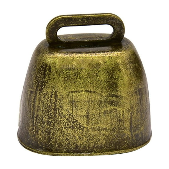 Retro Style Cow Bell Premium Cow Bell Ringing Tiny Loud Bells Metal Cowbells For Bronze Color