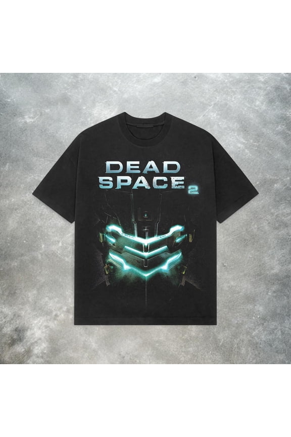Retro-Style Dead Space 2 - Vintage Y2K Horror Game T-Shirt - 100% Cotton Heavyweight Shirt - Grunge Streetwear Aesthetic Tee