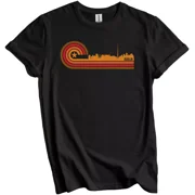 Retro Style Dublin Ireland Skyline T-Shirt Dublin Shirt Gift for Men Women Unisex Tee