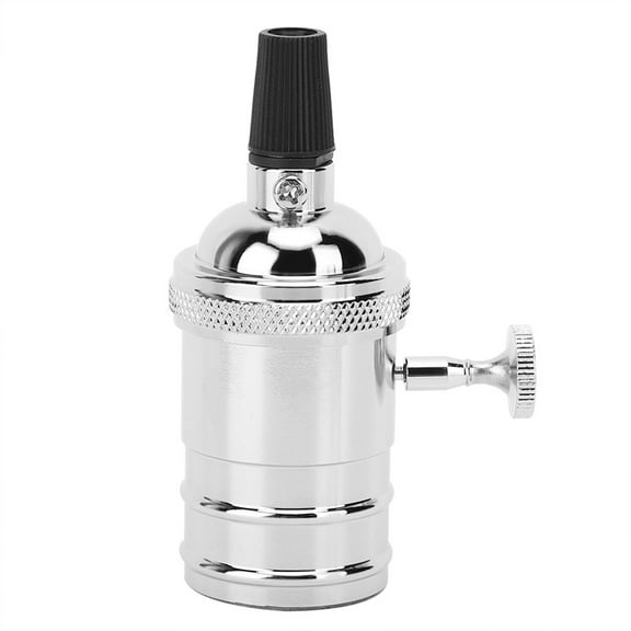 Retro Style E27 Lamp Socket with Switch, Pendant Light Accessory