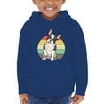 thumbnail image 1 of Retro Style French Bulldog Hoodie Toddler -Image by Shutterstock,  2 Toddler, 1 of 4